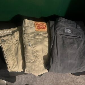 Levi’s & Columbia pants. 3 for $12